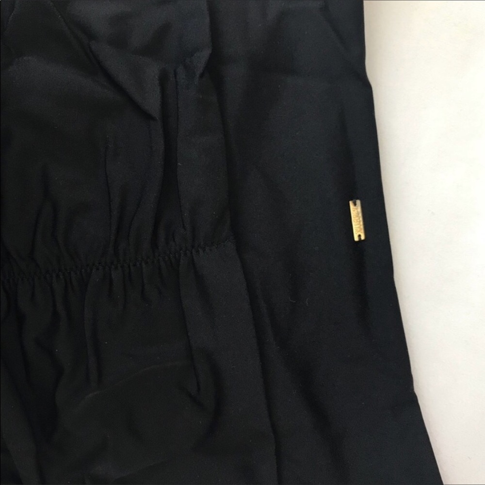 Black RUCHED KNOTTED HIGH WAIST BIKINI size M - Picture 3 of 5